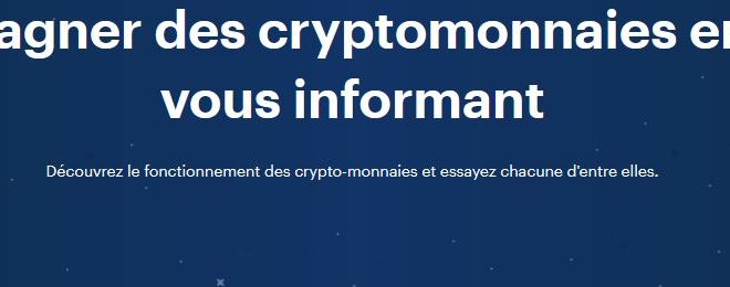 Gagnez 100$ grace à coinbase