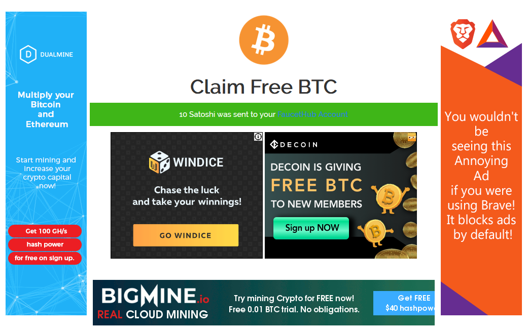 claimfreecoins.io Claimez sans chrono